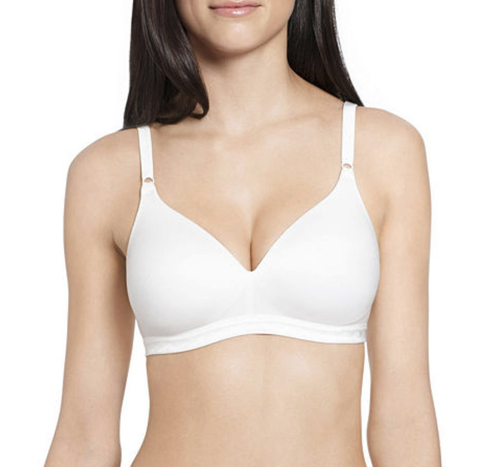 Warner's Women Cloud 9 Soft Wireless Lightly Lined Comfort Bra White Size 36D